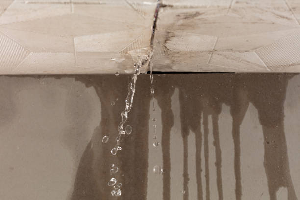 Professional Burst Pipe Cleanup technician working in Angola, IN